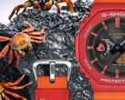 Casio’s Galápagos x G-Shock collaboration watches (GA-B2100DF-4A pictured) are coming to the UK. (Image source: Casio)