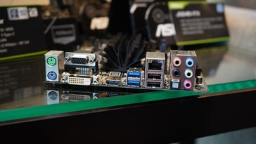The new ASRock J5040-ITX board. (Source: Twitter)