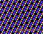 OLED subpixel array on the Dell Alienware m15