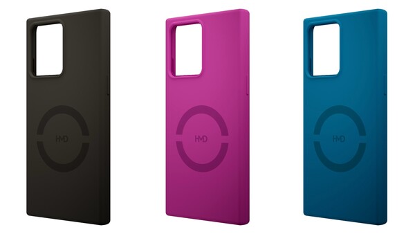 The HMD Skyline Case has built-in magnets. (Image source: HMD Global).