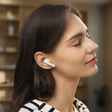 The FreeBuds SE 4 ANC cost £59 in the UK. Pictured: a promo picture of the earbuds. (Image source: Huawei)