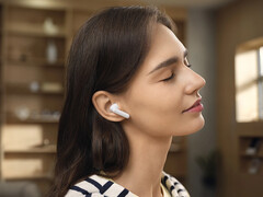 The FreeBuds SE 4 ANC cost £59 in the UK. Pictured: a promo picture of the earbuds. (Image source: Huawei)