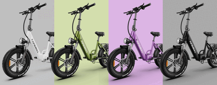 The Kingbull Literider 2.0 comes in white, black, purple, and green colorways (Image source: Kingbull)