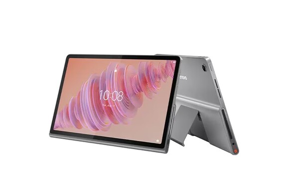 The Lenovo Tab Plus has an integrated kickstand and eight JBL speakers. (Image source: Lenovo)