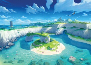The Pokémon Company's teaser of The Isle of Armor. (Image source: Pokémon Company)