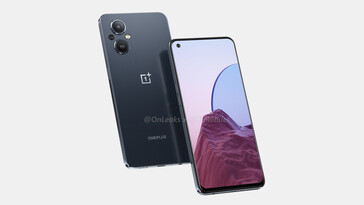 OnePlus Nord N20 5G renders have leaked with a flat design. (Image source: 91mobiles and OnLeaks)