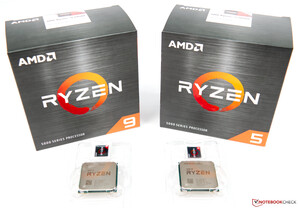 AMD Ryzen 9 5950X and AMD Ryzen 5 5600X