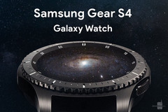 A mockup of the purported Samsung Galaxy Watch. (Source: Phone Arena)