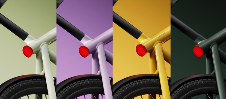 The VanMoof S4 and X4 e-bikes are available in four colors. (Image source: VanMoof)