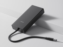 The Xiaomi NAS UPS costs around $51 in China. Pictured: a promo picture of the power supply.
