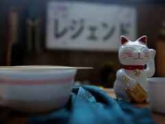 Forza Horizon 6 teaser showing Japanese figurine of the beckoning cat. (Image source: Xbox on YouTube, screenshot)