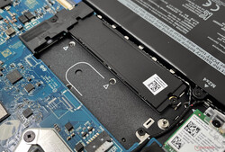 The x15 R2's Samsung PM9A1 SSD has scope for better performance