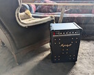 Marshall Bromley 450 in an old barn with an armchair
