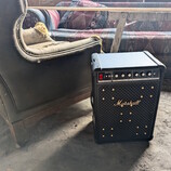 Marshall Bromley 450 in an old barn with an armchair