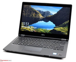 The Fujitsu LifeBook U748, provided by Fujitsu Deutschland.