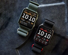 The Garmin Venu X1 in its two launch colours. (Image source: Garmin - edited)