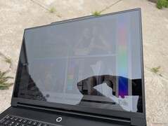 Outdoors under sunlight