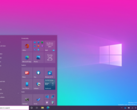 The new translucent Start menu picks up automatically on the system theme. (Image: Microsoft)