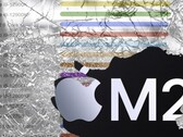 The Apple M2 SoC has made a stunning initial impression on PassMark's desktop single-thread chart. (Image source: Apple, PassMark, Unsplash - edited)