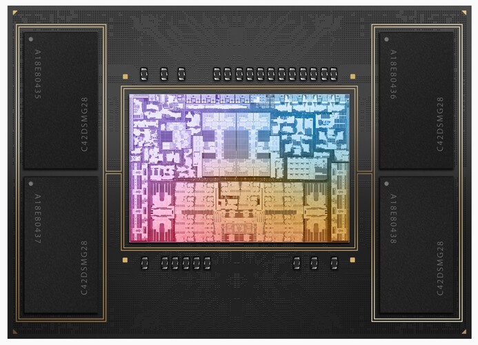 Apple M2 Pro SoC. (Image Source: Apple)