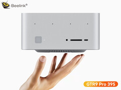 The GTR9 Pro is now on pre-sale at $1,985. Pictured: the mini PC. (Image source: Beelink and Minisforum - edited)