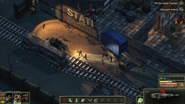 Pictured: A gameplay screenshot from Dustwind: Resistance.