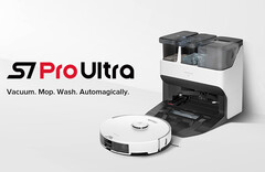 Roborock only sells the S7 Pro Ultra in white. (Image source: Roborock)