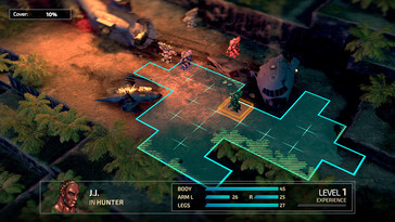 Pictured: A gameplay screenshot from FRONT MISSION 1st: Remake.