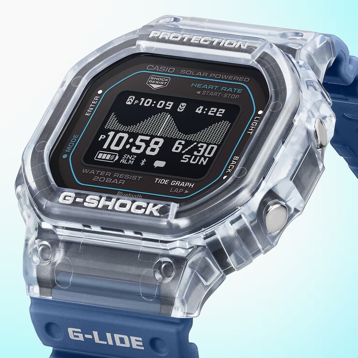 A closer look at the high-contrast MIP LCD, designed for excellent visibility in bright outdoor conditions.