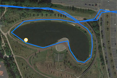 GPS Sony Xperia XZ2 - lake