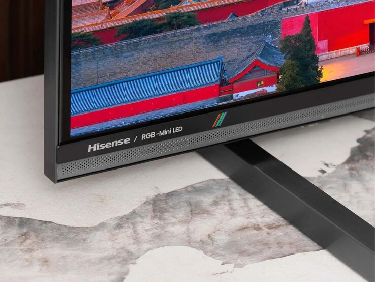 The Hisense E8S RGB MiniLED TV. (Image source: Hisense)