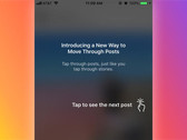 The update temporarily introduced horizontal swiping to shocked Instagram users. (Source: NBC New York)