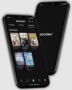 KOCOWA+ mobile app (Source: KOCOWA+)