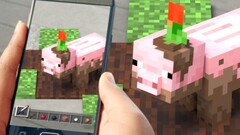 Minecraft Earth now official free to play augmented reality mobile title (Source: Minecraft)