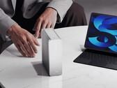 The S5 NAS has a slim and compact form factor. Pictured: a promo picture of the system.