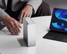 The S5 NAS has a slim and compact form factor. Pictured: a promo picture of the system.