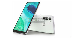 The new &quot;Moto G8&quot; render. (Source: 91Mobiles)