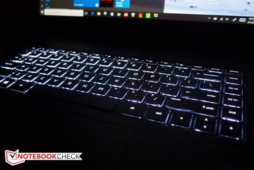 Backlit keyboard - on/off only