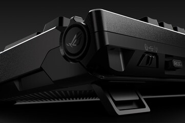 A three-way knob makes it easy to jump through settings on the fly. (Image source: Asus)