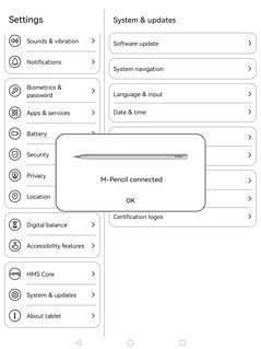 Huawei MatePad Paper software