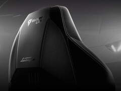 The Automobili Lamborghini Pinnacle Edition gaming chair by Secretlab is made from expensive materials like carbon fiber and Alcantara (Image: Secretlab)