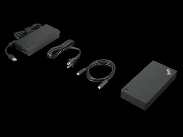 Lenovo USB C Dock retail box contents (image via Lenovo)