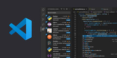 Microsoft's VS Code Editor is free and offers many useful features and plug-ins (Image: Microsoft).