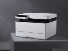 The Xiaomi K200 laser printer has an NFC reader for Air Tap printing. (Image source: Xiaomi)