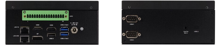 Serial ports are also onboard (Image source: Aaeon)