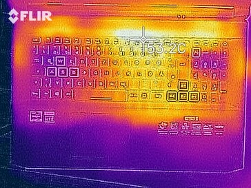 Heat generation top side (load)