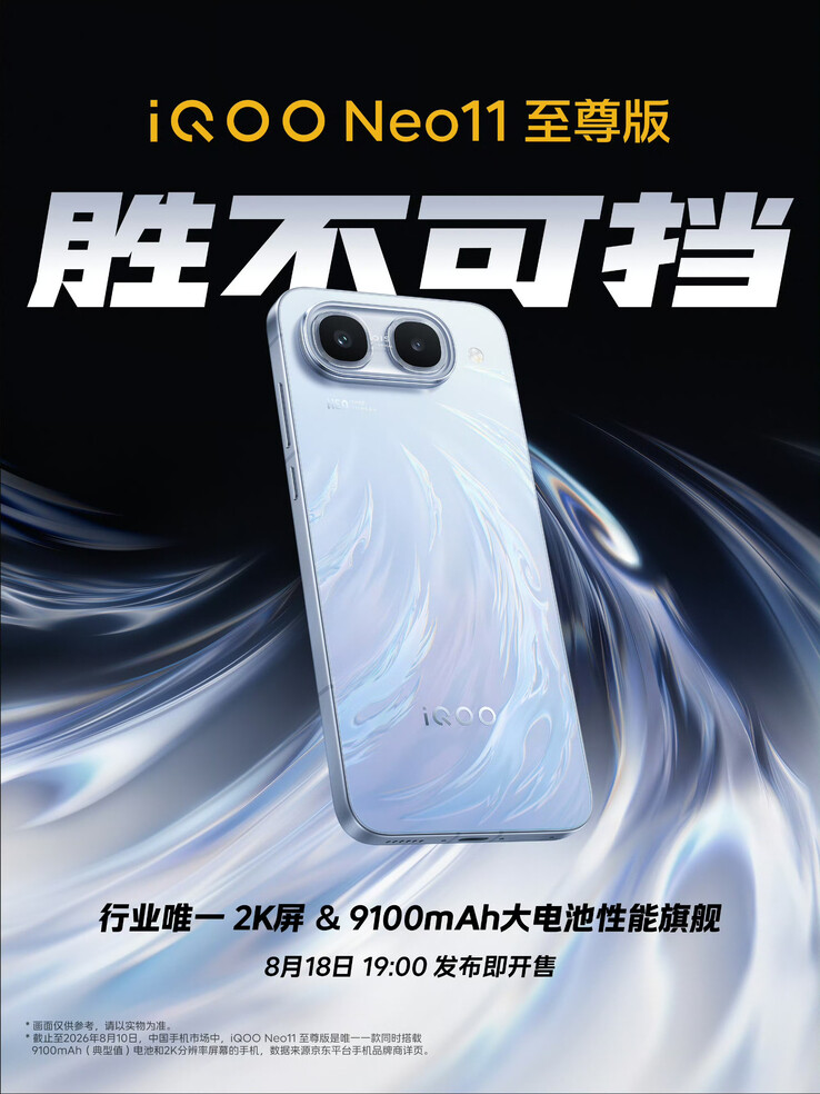 The iQOO Neo 11 Extreme Edition