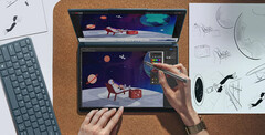 A dual-display OLED laptop. (Source: Lenovo)