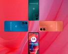 The Moto G04 in its four rumoured launch colours. (Image source: MySmartPrice - edited)