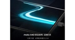 Moto X40 teasers get super-charged. (Source: Motorola)